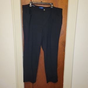Talbots Black 22W High-Rise Straight-Leg Dress Pants Like New